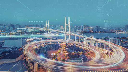 光线科技城市发展未来世界ae模板视频