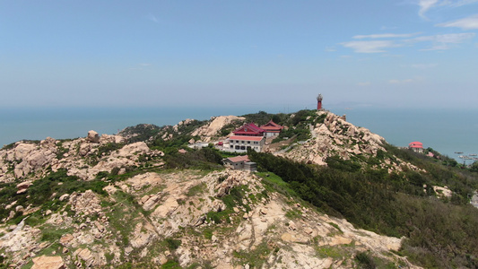 福建湄洲岛5A景区航拍视频