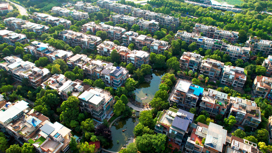 4k航怕南京栖霞城市全景视频