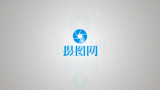 商业公司简约LOGO展示视频