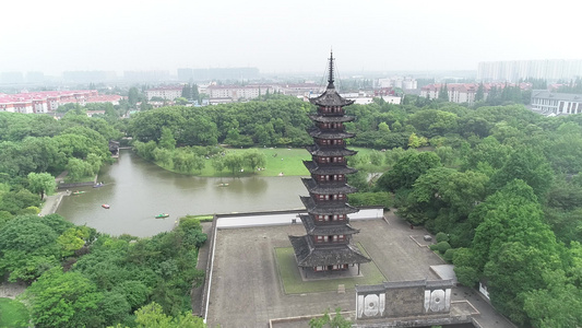 上海松江方塔园视频