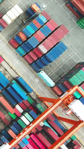 港口货柜物流运输手机购物视频