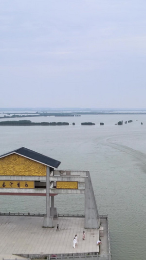 4A风景区焦岗湖国家湿地公园航拍焦岗湖湿地94秒视频