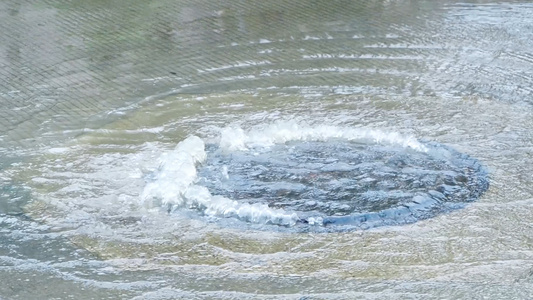 升格下水道拥堵暴雨雷阵雨夏季恶劣天气[复名]视频