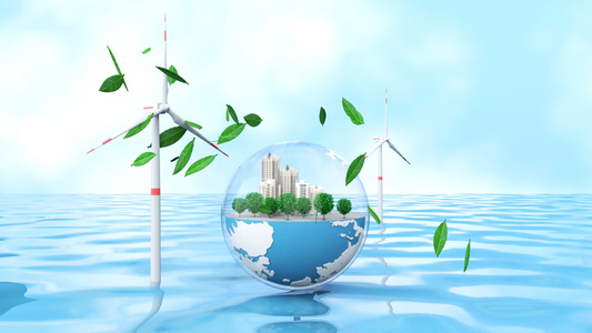 3d环保新能源动画视频视频