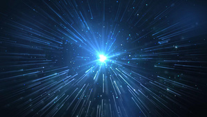 星空粒子光线汇聚背景40秒视频