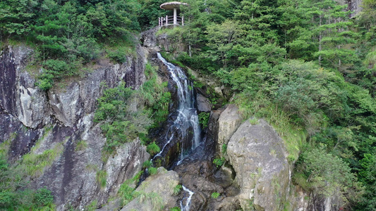 浙江丽水景宁县云中大漈风光视频