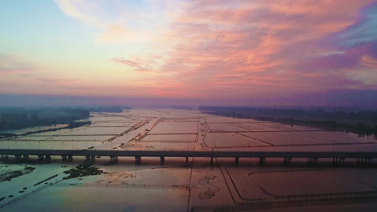 水产养殖基地视频