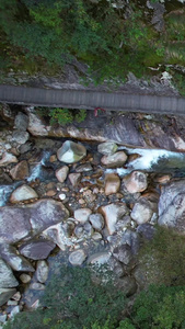 航拍5A安徽六安天堂寨大峡谷景观区圣水洗白马景点视频旅游度假视频