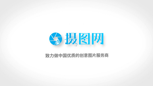 简洁三维汇聚logo演绎AＥ模板视频