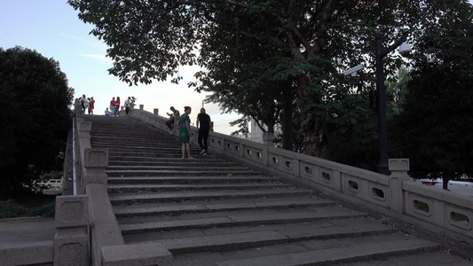 苏州古城墙觅渡桥视频