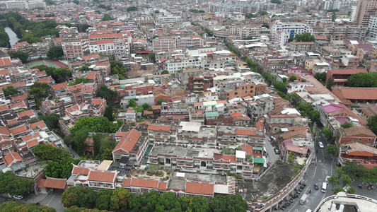 福建泉州古城5A景区航拍视频