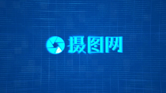 大气信号故障能量片头标志模板AECC2015视频