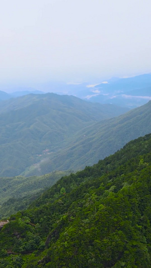 5A风景区明月山山脉航拍合集江西旅游50秒视频