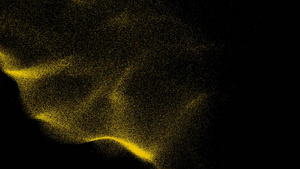 带通道金色粒子25秒视频