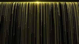 金色大气粒子瀑布动态唯美视频元素39秒视频