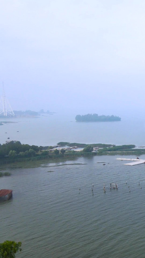 4A风景区骆马湖群岛航拍合集江苏旅游136秒视频
