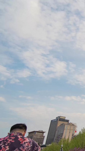 上海地标外滩海关大楼洋楼钟楼大范围移动延时时间流逝视频