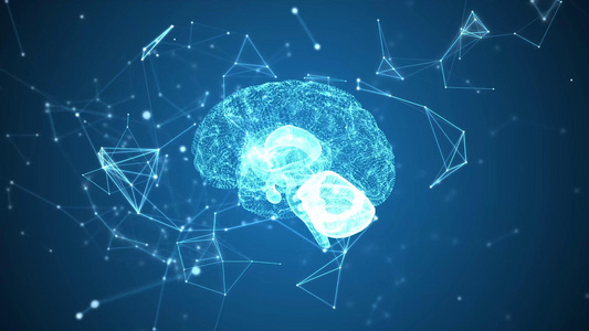 4K医疗科技大脑全息视频视频