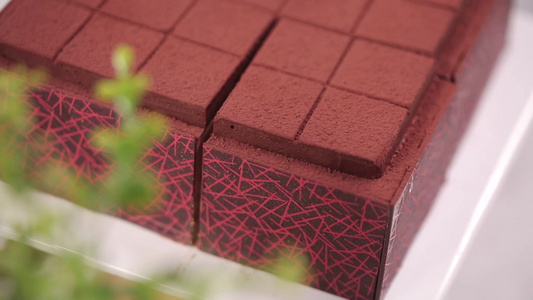 生巧慕斯蛋糕熔岩蛋糕巧克力提拉米苏视频