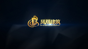 金色液体飞溅LOGO动画演绎10秒视频