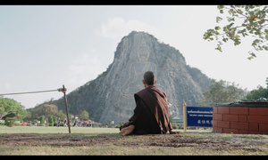 泰国僧人寺庙9秒视频