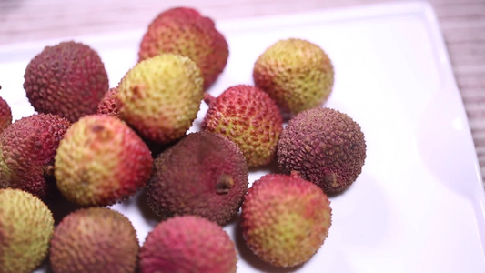 水果荔枝热带水果视频
