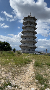 莆田市鳌山雁阵宫风景4K实拍视频视频