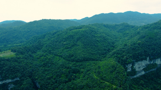 壮丽山川森林视频