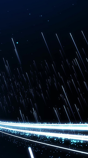 大气蓝色粒子视频背景背景元素10秒视频