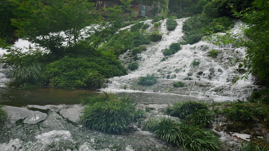 4K水流溪水小河视频