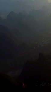 桂林山水甲天下桂林航拍视频