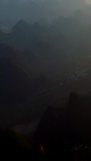 桂林山水甲天下桂林航拍27秒视频