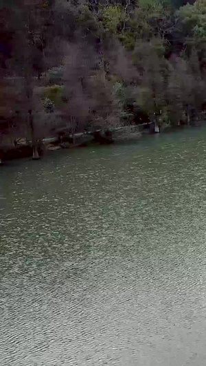 高山湖泊衡山航拍大自然35秒视频