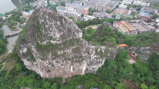 广西桂林山水风光航拍视频