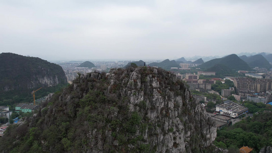 广西桂林山水风光航拍视频