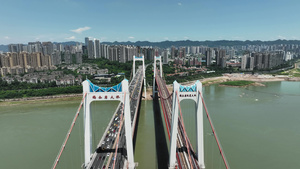 4K重庆鹅公岩大桥23秒视频
