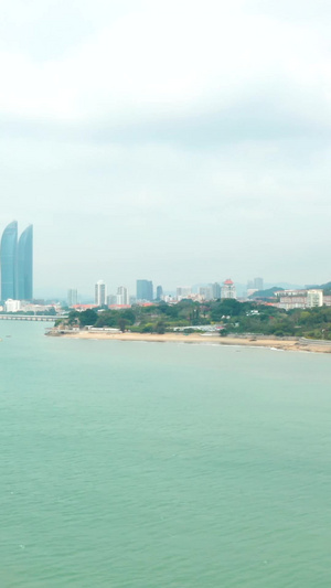 厦门曾厝垵书法广场海岸线合集世界海洋日103秒视频