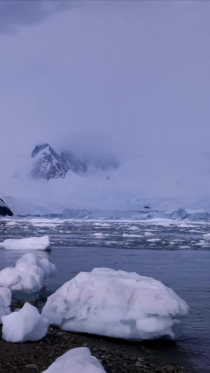 南极大陆风光南极洲9秒视频