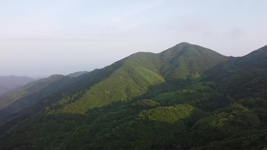 航拍南岳衡山天柱峰视频