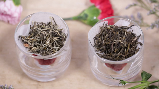 乌龙茶绿茶红茶泡茶茶水视频