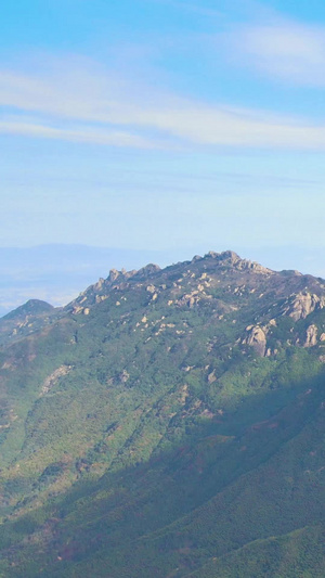 航拍安徽九华山5A景区中国大好河山风景名胜区40秒视频