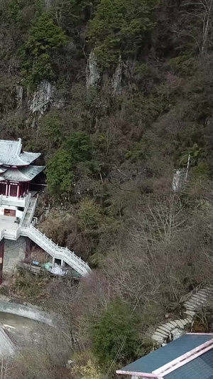 陕西安康南宫山悬空寺18秒视频