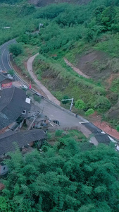 福建土楼鸟瞰航拍黄金周旅游视频