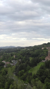 意大利山顶城堡博伦尼亚视频