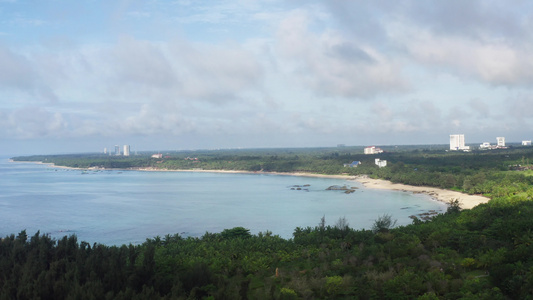 海南文昌淇水湾海滨风光视频