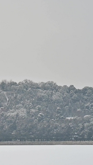 北京颐和园雪景印象冷空气165秒视频