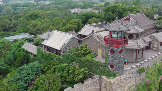 山东烟台蓬莱阁古建筑群[古祠]视频