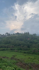 农村风景 小村庄风光视频