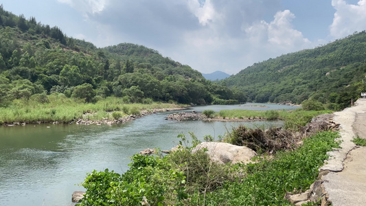 小溪小溪流水 河水 视频